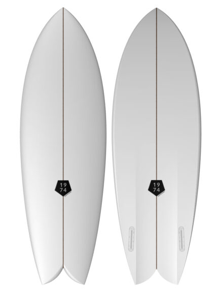 Twin Fin Surfboard in California – 1974 Surfboards