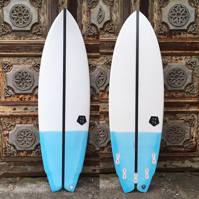 Prancha de Surfe Fish em PU e Epoxy (EPS/XPS) 1974 Surfboards