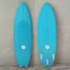 High performance twin fin fish surfboard