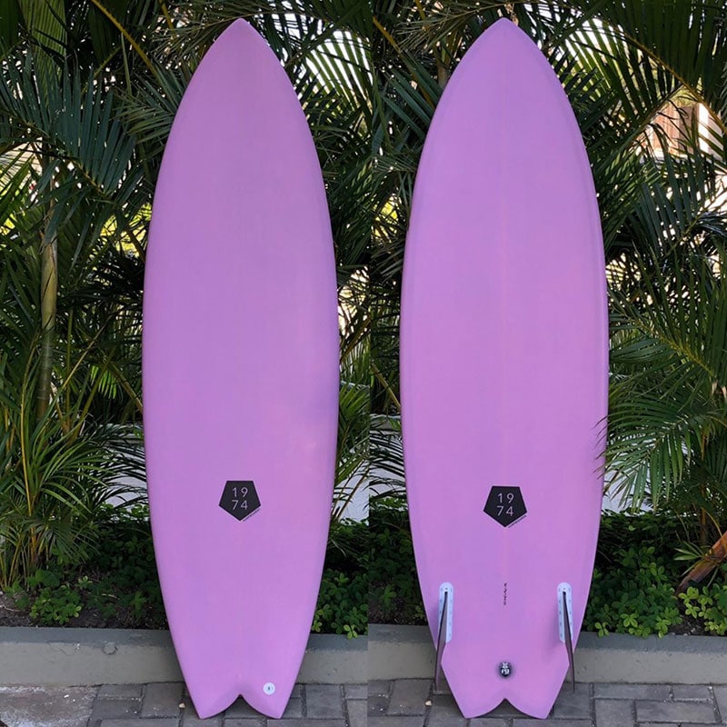 Performance Twin Fin Fish Surfboard 1974 Surfboards