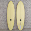 Twin fin mid length surfboard