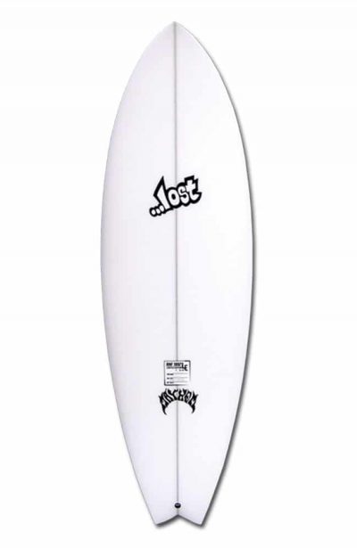 Réplica do modelo Round Nose Fish de 1997 — Foto: https://lostsurfboards.net/surfboards/rnf-classic-1997/